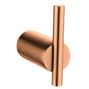 Percha individual oro rosa cepillado