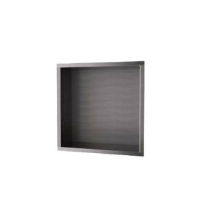 Hornacina cuadrada en black gun metal
